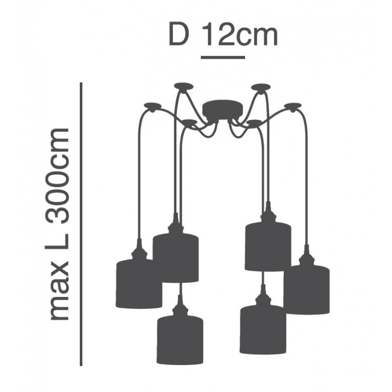 SE21-BR-10-BL6-SH1  MAGNUM BRONZE White Shade Pendant+