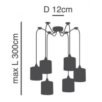 SE21-BL-B10-BL6-SH1 ADEPT PENDANT White Shade Pendant + SE21-BL-B10-BL6-SH1 ADEPT PENDANT White Shade Pendant +