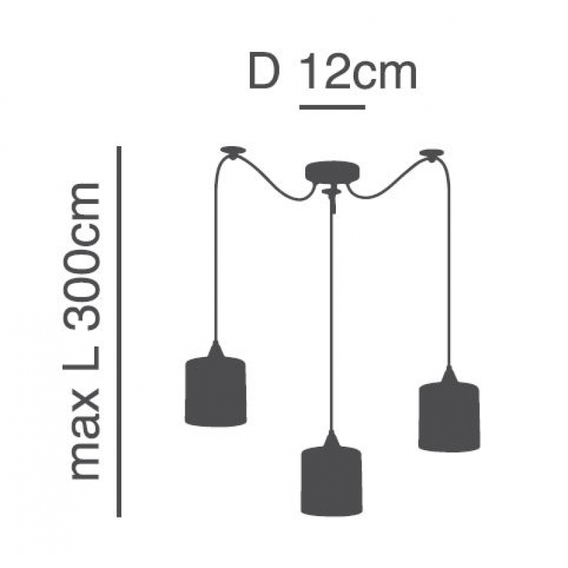SE21-BL-B10-BL3-SH1 ADEPT PENDANT White Shade Pendant +