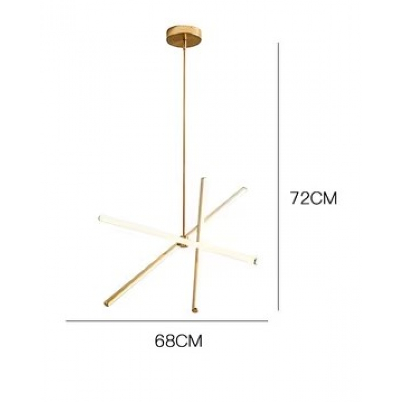 SE LED 50 VAMOS PENDANT GOLD 23W 3CCT 50x50x110cm IP20 220V 2 YEARS WARRANTY A2 SE LED 50 VAMOS PENDANT GOLD 23W 3CCT 50x50x110cm IP20 220V 2 YEARS WARRANTY A2