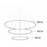 SE LED 80 STELINA PENDANT GOLD 80-60-40cm 84W 3CCT IP20 220V 2 YEARS WARRANTY A1 SE LED 80 STELINA PENDANT GOLD 80-60-40cm 84W 3CCT IP20 220V 2 YEARS WARRANTY A1