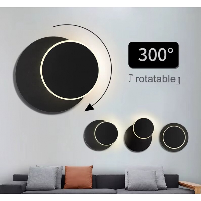 SE LED 20 ERDEM BLACK WALL LAMP ROTATE 3CCT WITH MEMORY FUNCTION 2 YEARS WARRANTY SE LED 20 ERDEM BLACK WALL LAMP ROTATE 3CCT WITH MEMORY FUNCTION 2 YEARS WARRANTY
