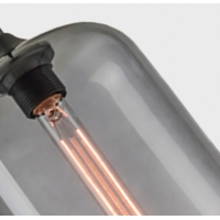 SE21-SM-19-30-BL3+ FEINT Smoked Glass Pendant+ SE21-SM-19-30-BL3+ FEINT Smoked Glass Pendant+