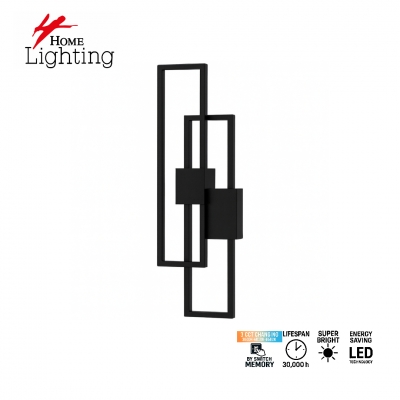 SE LED 50 FRAME BLACK  WALL LAMP  50*16*16.5cm 3CCT WITH MEMORY 2 YEARS WARRANTY