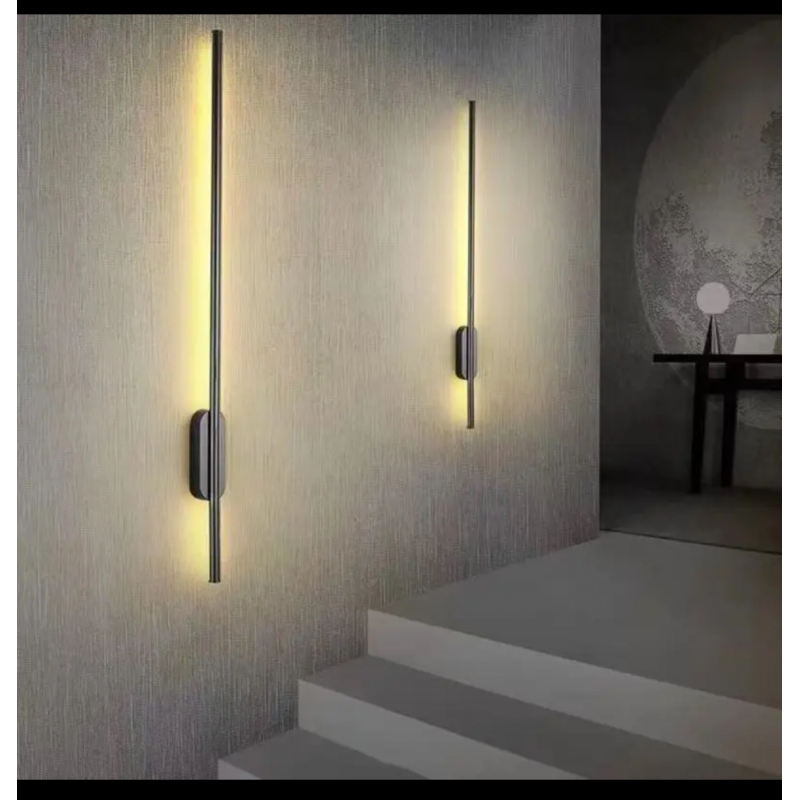 SE LED 60 GINNA BLACK WALL LAMP 9W 3CCT WITH MEMORY 2 YEARS WARRANTY SE LED 60 GINNA BLACK WALL LAMP 9W 3CCT WITH MEMORY 2 YEARS WARRANTY