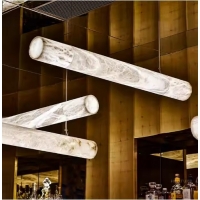 SE LED 120 GRAMMICO MARBLE PENDANT 10x120cm 24w 1200lm 3CCT WITH CONTROL 2YEARS WARRANTY