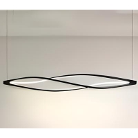SE LED 100 SIGMA PENDANT BLACK 49W  3CCT 20x100cm IP20 220V 2 YEARS WARRANTY Α1
