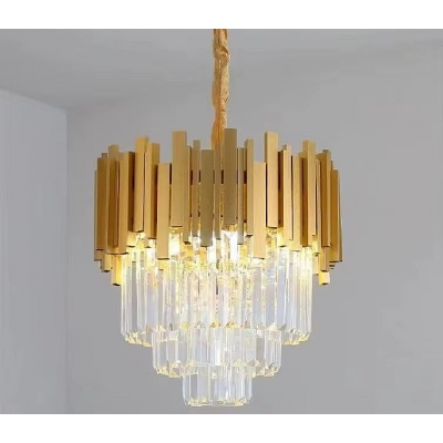 SE21-14-5 IMPERIAL CASCADE GOLD Φ40*31-120cm  E14*5   2 YEARS WARRANTY
