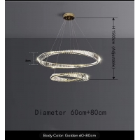 SE LED 60+80 OVELA ROSE GOLD Φ60+80cm 3CCT REMOTE CONTROL 2 YEARS WARRANTY SE LED 60+80 OVELA ROSE GOLD Φ60+80cm 3CCT REMOTE CONTROL 2 YEARS WARRANTY