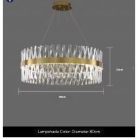 SE LED 80 TWILIGHT CYCLE Φ80cm GOLD 3CCT 3000K-6500Κ REMOTE CONTROL 2 YEARS WARRANTY SE LED 80 TWILIGHT CYCLE Φ80cm GOLD 3CCT 3000K-6500Κ REMOTE CONTROL 2 YEARS WARRANTY