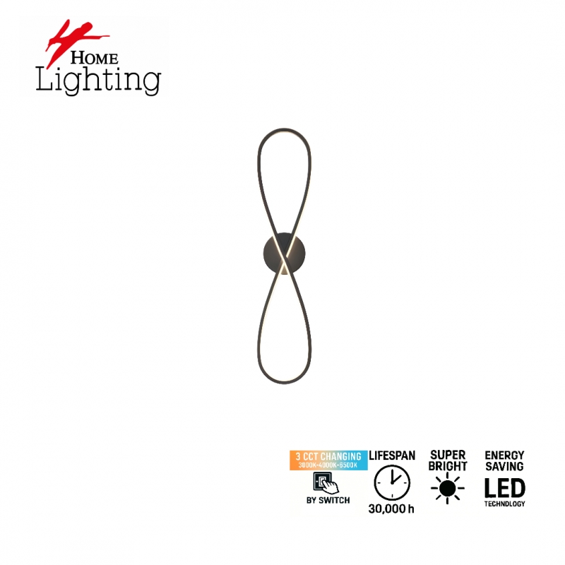 SE LED 30 INFINITO WALL LAMP 15W 3CCT 15x6x42cm IP20 220V 2 YEARS WARRANTY Z2 SE LED 30 INFINITO WALL LAMP 15W 3CCT 15x6x42cm IP20 220V 2 YEARS WARRANTY Z2