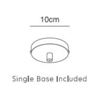 SE 149-RE  IRIS PENDANT LAMP RED 1E2