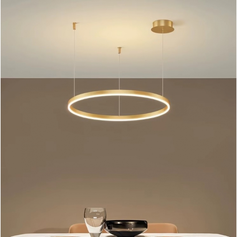 SE LED 60 KANKO PENDANT GOLD 28W 3CCT 60x100cm IP20 2YEARS WARRANTY A2