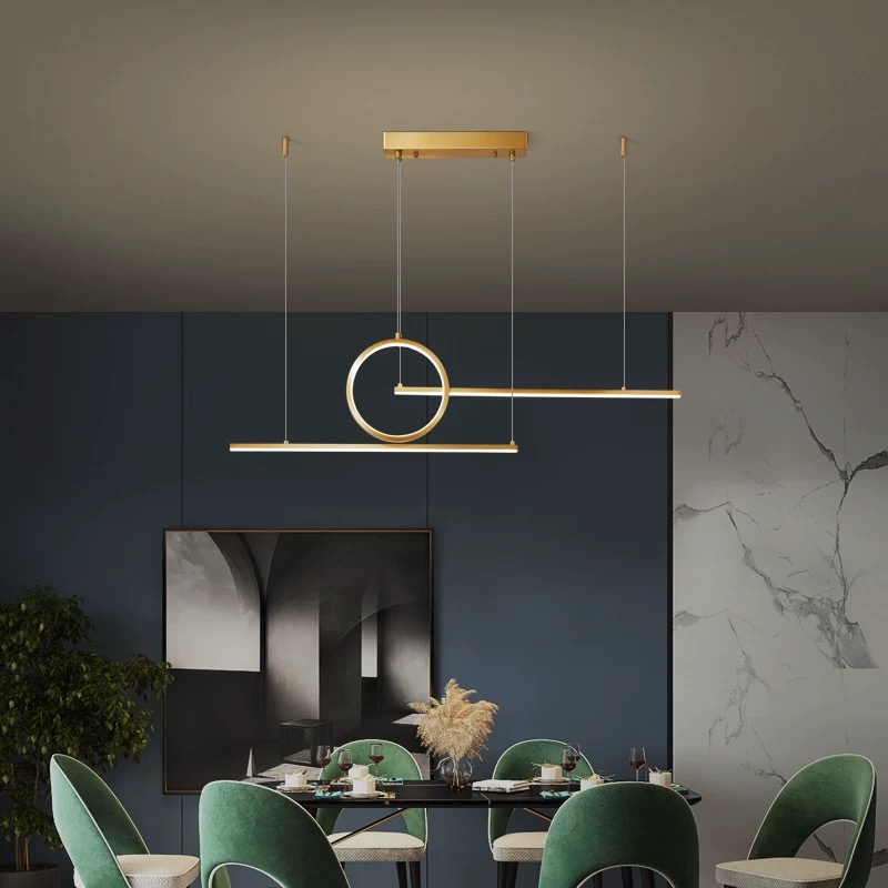 SE LED 100 LUFICET PENDANT GOLD 24W 3CCT 100x6x100cm IP20 2 YEARS WARRANTY A2 SE LED 100 LUFICET PENDANT GOLD 24W 3CCT 100x6x100cm IP20 2 YEARS WARRANTY A2