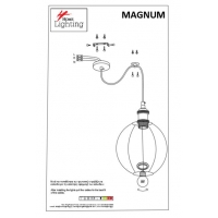 SE21-BR-10-5BL-GR12 MAGNUM FLEX Bronze Metal Pendant Black Metal Grid+ SE21-BR-10-5BL-GR12 MAGNUM FLEX Bronze Metal Pendant Black Metal Grid+
