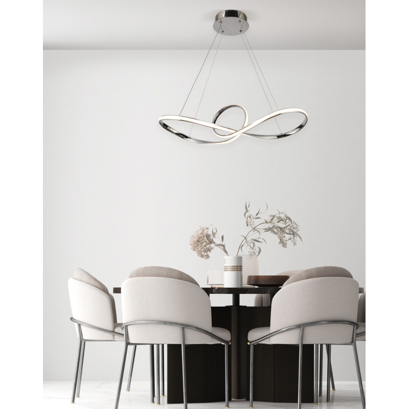 SE LED 80 MALBERA PENDANT CHROME B5 SE LED 80 MALBERA PENDANT CHROME B5
