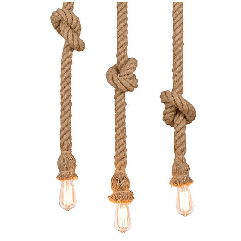 SE 147-27 MAYA PENDANT LAMP ROPE Δ3