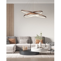 SE LED 80-60-40 MORELLI PENDANT COFFEE BROWN Γ5