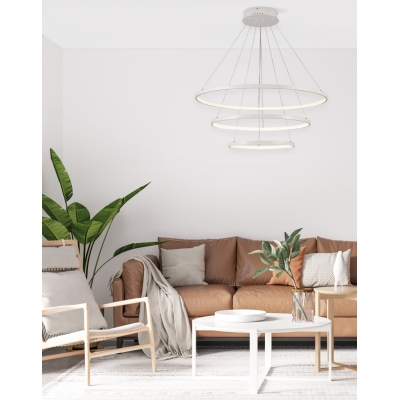SE LED 80-60-40 MORELLI PENDANT WHITE MAT Β5 SE LED 80-60-40 MORELLI PENDANT WHITE MAT Β5