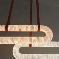 SE LED 120 OVALADO MARBLE PENDANT 25x120x8cm 48w 2400lm 3CCT WITH CONTROL 2YEARS WARRANTY