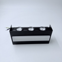 SE LED 105 QUADRA BLACK OUTDOOR WALL LAMP 6+4W 3000K 2 YEARS WARRANTY SE LED 105 QUADRA BLACK OUTDOOR WALL LAMP 6+4W 3000K 2 YEARS WARRANTY