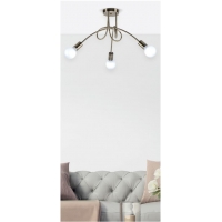KQ 2627/3 QUIRKY ANTIQUE BRONZE CEILING LAMP Δ3 KQ 2627/3 QUIRKY ANTIQUE BRONZE CEILING LAMP Δ3