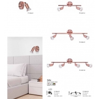 SE 140-C3 SABA WALL LAMP COPPER Z2 SE 140-C3 SABA WALL LAMP COPPER Z2