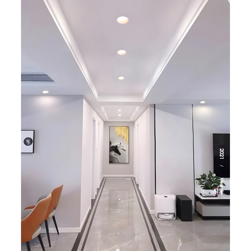 SE-SP-DL-R-WH CIELO SPOT COMPONENT RECESSED GU10/COB WHITE FOR HOLE 7,3cm. PAIRING WITH DEPO OR SE-SP-DL-R-WH CIELO SPOT COMPONENT RECESSED GU10/COB WHITE FOR HOLE 7,3cm. PAIRING WITH DEPO OR