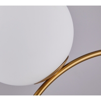 SE21-GM3-45 SCEPTRE GOLD MATT PENDANT OPAL GLASS+ SE21-GM3-45 SCEPTRE GOLD MATT PENDANT OPAL GLASS+