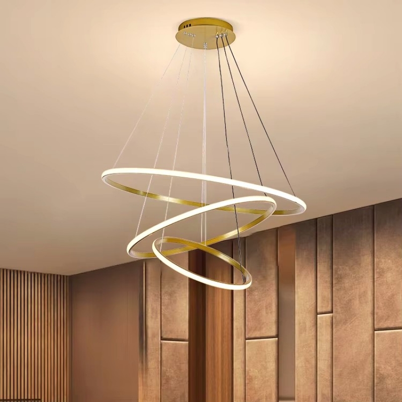 SE LED 80 STELINA PENDANT GOLD 80-60-40cm 84W 3CCT IP20 220V 2 YEARS WARRANTY A1 SE LED 80 STELINA PENDANT GOLD 80-60-40cm 84W 3CCT IP20 220V 2 YEARS WARRANTY A1