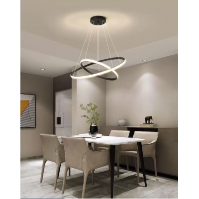 SE LED 60 STELINA PENDANT BLACK 60-40cm 47W  3CC IP20 220V 2 YEARS WARRANTY A1