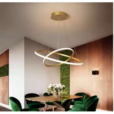 SE LED 60 STELINA PENDANT GOLD 60-40cm 47W  3CCT IP20 220V 2 YEARS WARRANTY A1