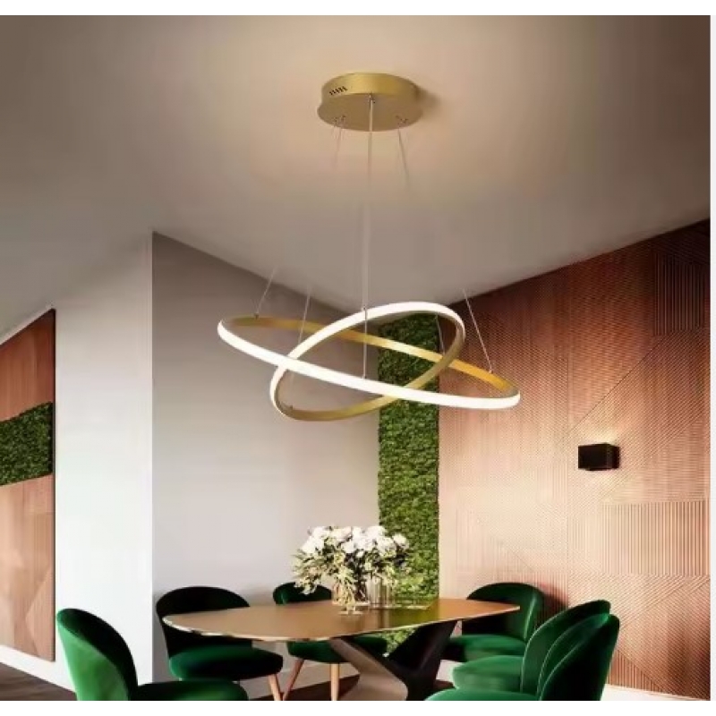 SE LED 60 STELINA PENDANT GOLD 60-40cm 47W  3CCT IP20 220V 2 YEARS WARRANTY A1
