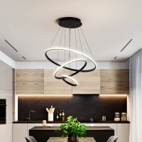 SE LED 60 STELINA PENDANT BLACK 60-40cm 47W 3CC IP20 220V 2 YEARS WARRANTY A1 SE LED 60 STELINA PENDANT BLACK 60-40cm 47W 3CC IP20 220V 2 YEARS WARRANTY A1