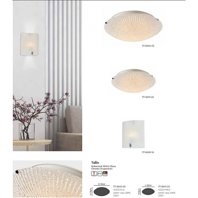 16325-YL-3 TALIN GLASS CEILING B3
