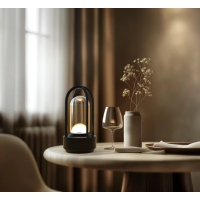 SE LED 17 TARO TABLE BATTERY LAMP LED BLACK RECHARCHEABLE 9x17,5cm 3.5W 2600mah 3CCT CHARGING SE LED 17 TARO TABLE BATTERY LAMP LED BLACK RECHARCHEABLE 9x17,5cm 3.5W 2600mah 3CCT CHARGING
