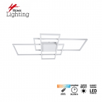 SE LED 4 TESSERA WHITE 86*48*10cm 3CCT WITH CONTROL+MEMORY IP20 54W 2 YEARS WARRANTY Z4