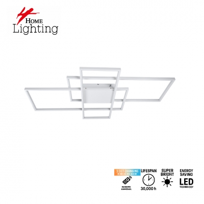 SE LED 4 TESSERA WHITE 58*32*10cm 3CCT WITH CONTROL+MEMORY IP20 40W 2 YEARS WARRANTY Z4