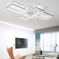 SE LED 4 TESSERA WHITE 58*32*10cm 3CCT WITH CONTROL+MEMORY IP20 40W 2 YEARS WARRANTY Z4