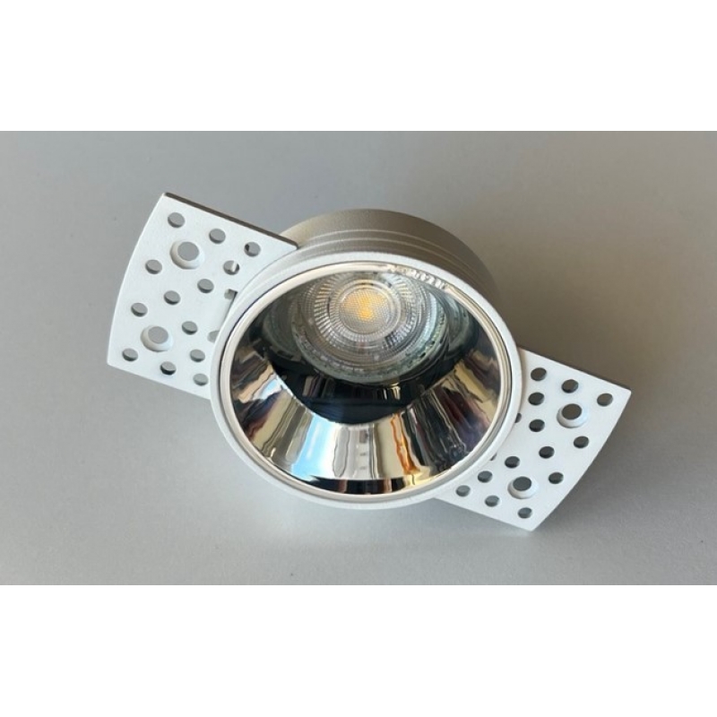 SE-SP-TR-WH TRIXI SPOT COMPONENT TRIMMLESS WHITE GU10/COB FOR HOLE 7,3cm. PAIRING WITH DEPO OR SE-SP-TR-WH TRIXI SPOT COMPONENT TRIMMLESS WHITE GU10/COB FOR HOLE 7,3cm. PAIRING WITH DEPO OR