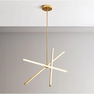 SE LED 50 VAMOS PENDANT GOLD 23W  3CCT 50x50x110cm IP20 220V 2 YEARS WARRANTY A2