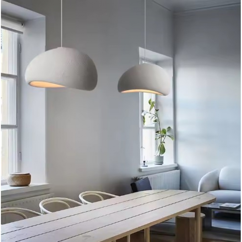 SE21-300-WH PAC PENDANT WHITE RESIN E27  D30CM. 2 YEARS WARRANTY B2