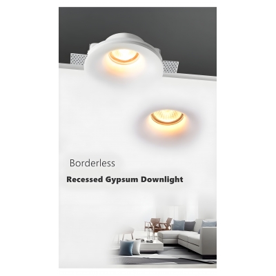 SE-SPG-DL-WH YESO SPOT GYPSUM DOWNLIGHT WHITE GU10 Γ3