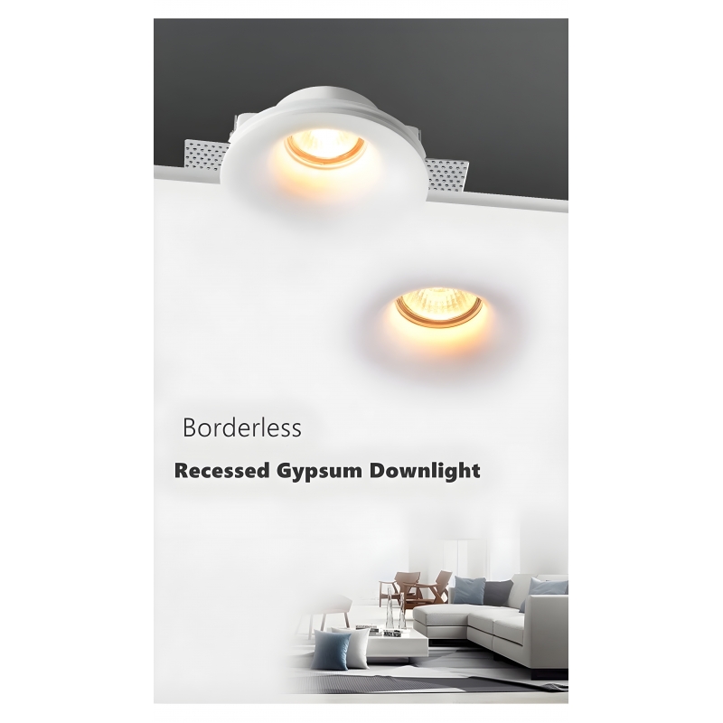 SE-SPG-DL-WH YESO SPOT GYPSUM DOWNLIGHT WHITE GU10 Γ3