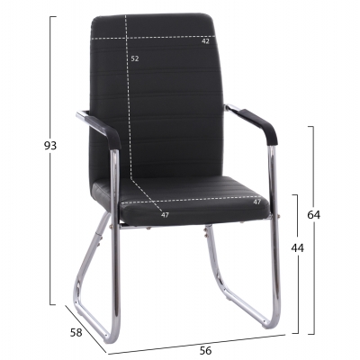 ΠΟΛΥΘΡΟΝΑ DALEY HM1021.01 ΜΕ ΜΠΡΑΤΣΑ ΜΑΥΡΟ PU 56x58x93 εκ. ΠΟΛΥΘΡΟΝΑ DALEY HM1021.01 ΜΕ ΜΠΡΑΤΣΑ ΜΑΥΡΟ PU 56x58x93 εκ.