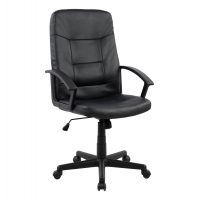 ΚΑΡΕΚΛΑ ΓΡΑΦΕΙΟΥ ΜΑΥΡΟ PU SIVANA 64x56x105-114Y εκ.HM1033 ΚΑΡΕΚΛΑ ΓΡΑΦΕΙΟΥ ΜΑΥΡΟ PU SIVANA 64x56x105-114Y εκ.HM1033
