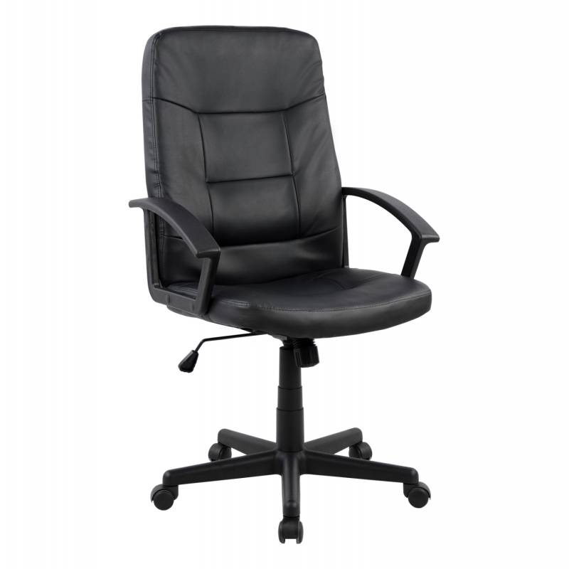 ΚΑΡΕΚΛΑ ΓΡΑΦΕΙΟΥ ΜΑΥΡΟ PU SIVANA 64x56x105-114Y εκ.HM1033 ΚΑΡΕΚΛΑ ΓΡΑΦΕΙΟΥ ΜΑΥΡΟ PU SIVANA 64x56x105-114Y εκ.HM1033