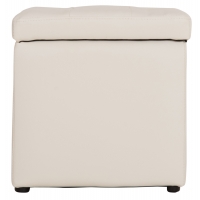 ΣΚΑΜΠΟ PRO CUBE HM224.02 PU ΜΕ ΑΠΟΘΗΚΕΥΤΙΚΟ ΧΩΡΟ- ΛΕΥΚΟ 38x38x36,5Υεκ.