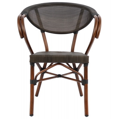 ΠΟΛΥΘΡΟΝΑ ΑΛΟΥΜΙΝΙΟΥ CLAY BAMBOO LOOK ΚΑΦΕ ΜΕ TEXTLINE HM5025 60,5x59x81Υ ΠΟΛΥΘΡΟΝΑ ΑΛΟΥΜΙΝΙΟΥ CLAY BAMBOO LOOK ΚΑΦΕ ΜΕ TEXTLINE HM5025 60,5x59x81Υ