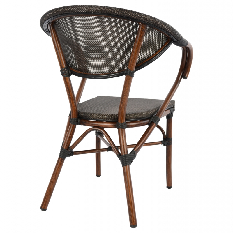 ΠΟΛΥΘΡΟΝΑ ΑΛΟΥΜΙΝΙΟΥ CLAY BAMBOO LOOK ΚΑΦΕ ΜΕ TEXTLINE HM5025 60,5x59x81Υ ΠΟΛΥΘΡΟΝΑ ΑΛΟΥΜΙΝΙΟΥ CLAY BAMBOO LOOK ΚΑΦΕ ΜΕ TEXTLINE HM5025 60,5x59x81Υ